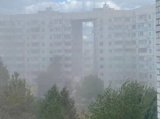 РИА Новости: в Белгороде из-за обстрелов обрушился подъезд